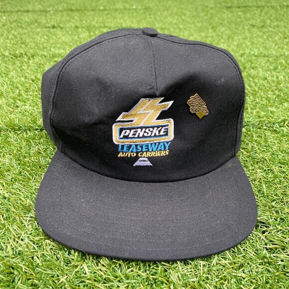 Penske Leaseaway Auto Carriers 1990's Vintage Snapback Hat - Picture 1 of 4
